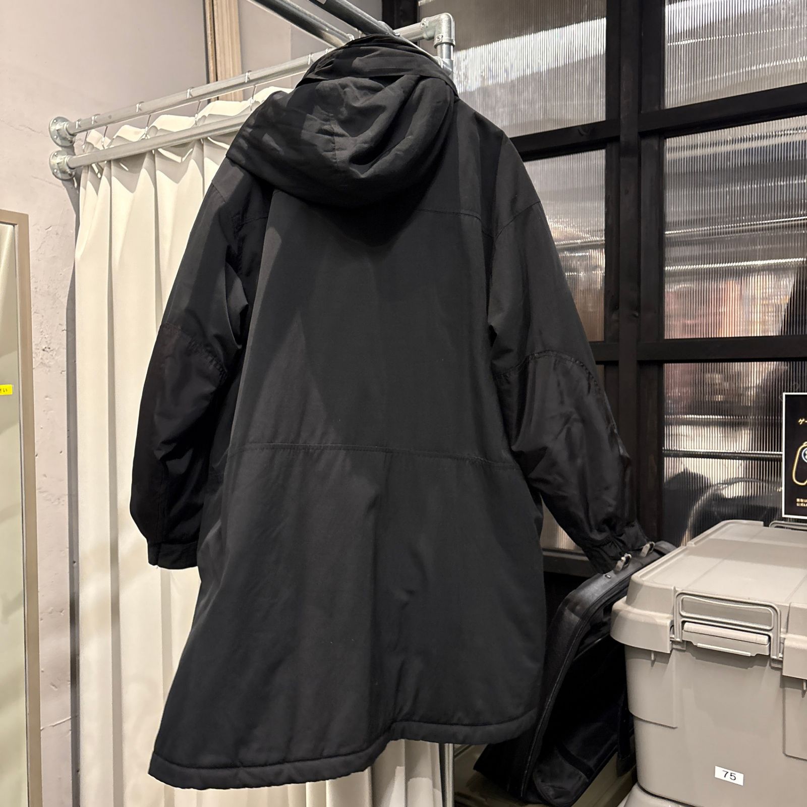 東あずま店 併売品】 ＠ Snidel × ALPHA ロング モンスター パーカー