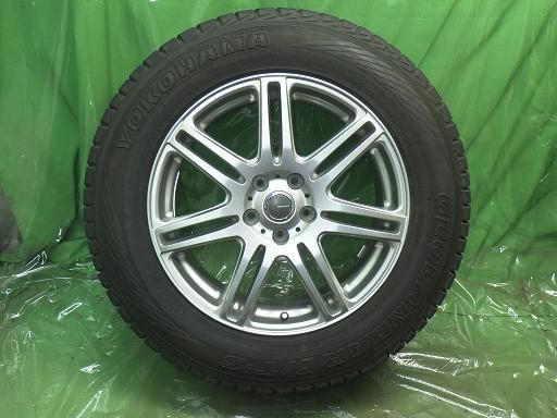 スタッドレス バリ山 MILLOUS 18インチ ヨコハマ ジオランダー