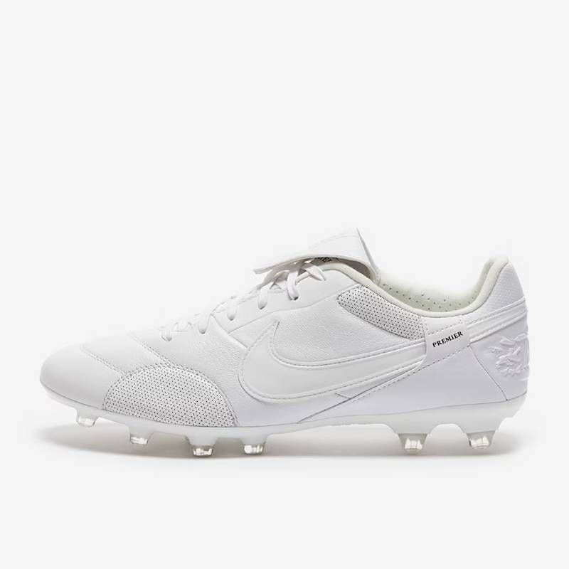 匿名配送 Nike サッカー スパイク The Premier 3 FG 白 天然皮革