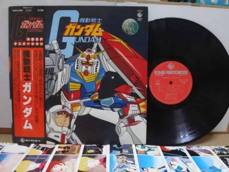 日本 LP O S T ー Gundam 1979 年 早い ポスター 含め