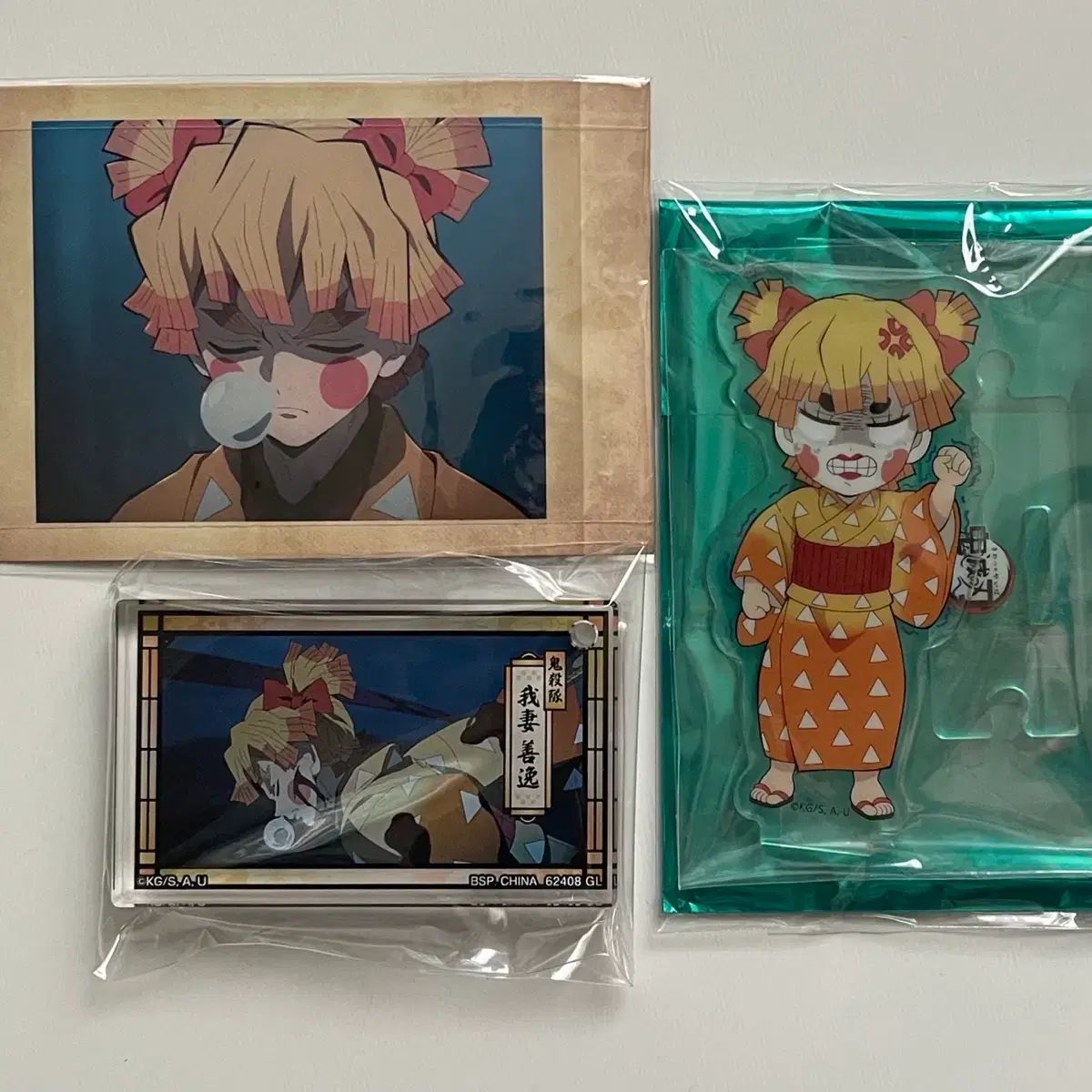 鬼滅の刃 我妻 善逸 善子 ぬい ふわコロりん アクリル - メルカリ