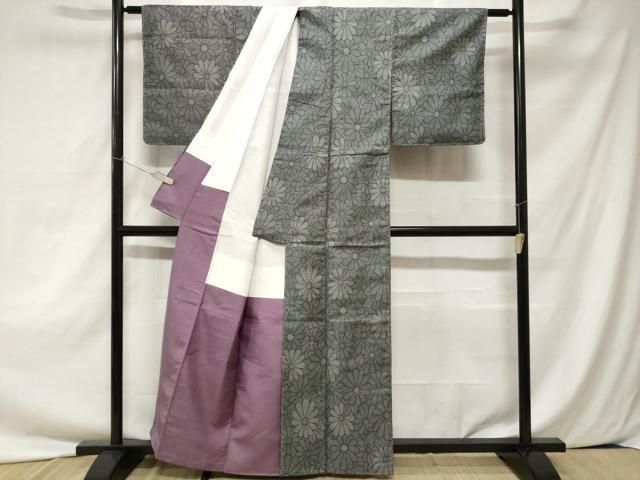 平和屋着物□上質な紬 菊尽くし文 正絹 逸品 未使用 CAAZ5728ev - メルカリ