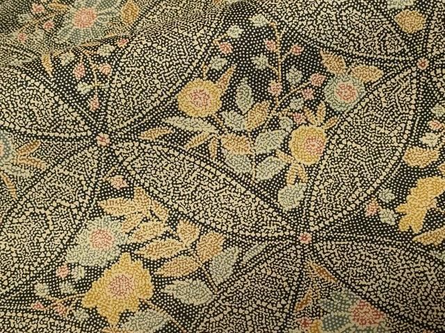 平和屋着物□本場染大島紬 七宝枝花文 正絹 逸品 CAAZ5730ev - メルカリ