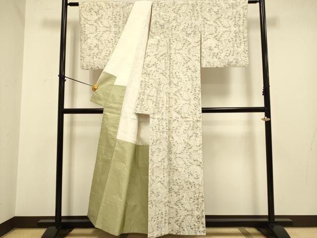 平和屋着物□上質な紬 霞文 正絹 逸品 DAAZ5411du - メルカリ