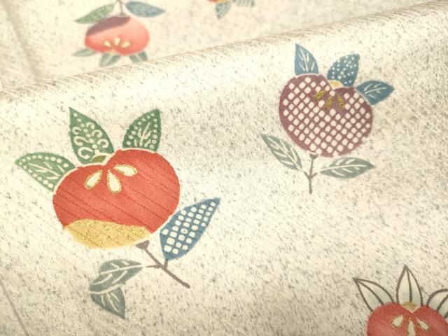 平和屋着物□上質な小紋 橘 金彩 正絹 逸品 未使用 DAAZ5413du - メルカリ