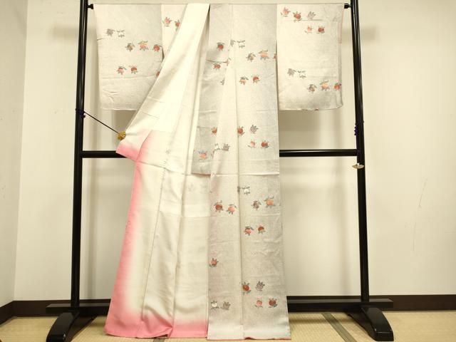 平和屋着物□上質な小紋 橘 金彩 正絹 逸品 未使用 DAAZ5413du - メルカリ