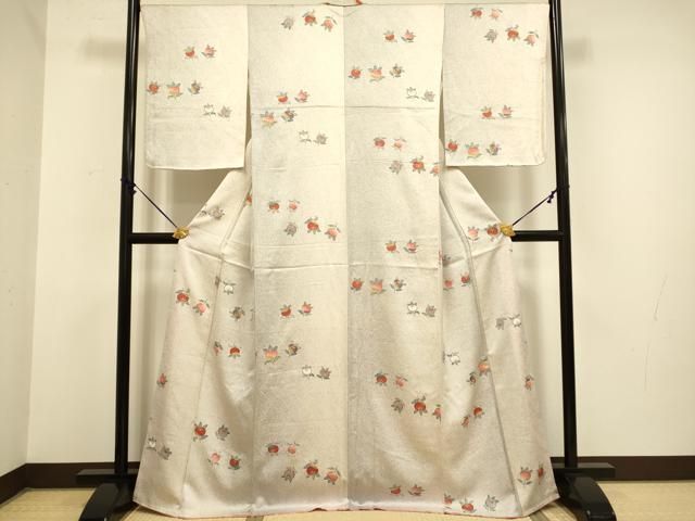 平和屋着物□上質な小紋 橘 金彩 正絹 逸品 未使用 DAAZ5413du - メルカリ