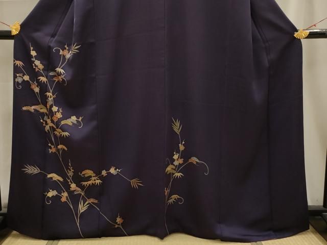 平和屋着物●訪問着　総刺繍　松竹梅　金糸　正絹　逸品　AABE1967fy 平和屋着物□訪問着 駒刺繍 松竹梅 金彩 正絹 逸品 AABD5600sx - メルカリ