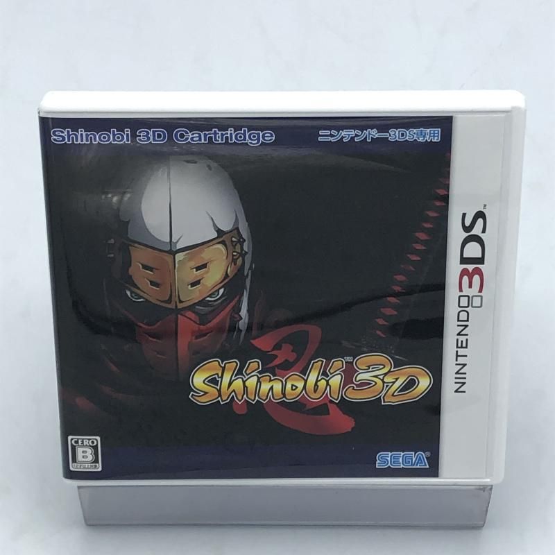3 DS ﾆﾝﾃﾝﾄﾞｰ3 Shinobi D 外箱 取説付 13