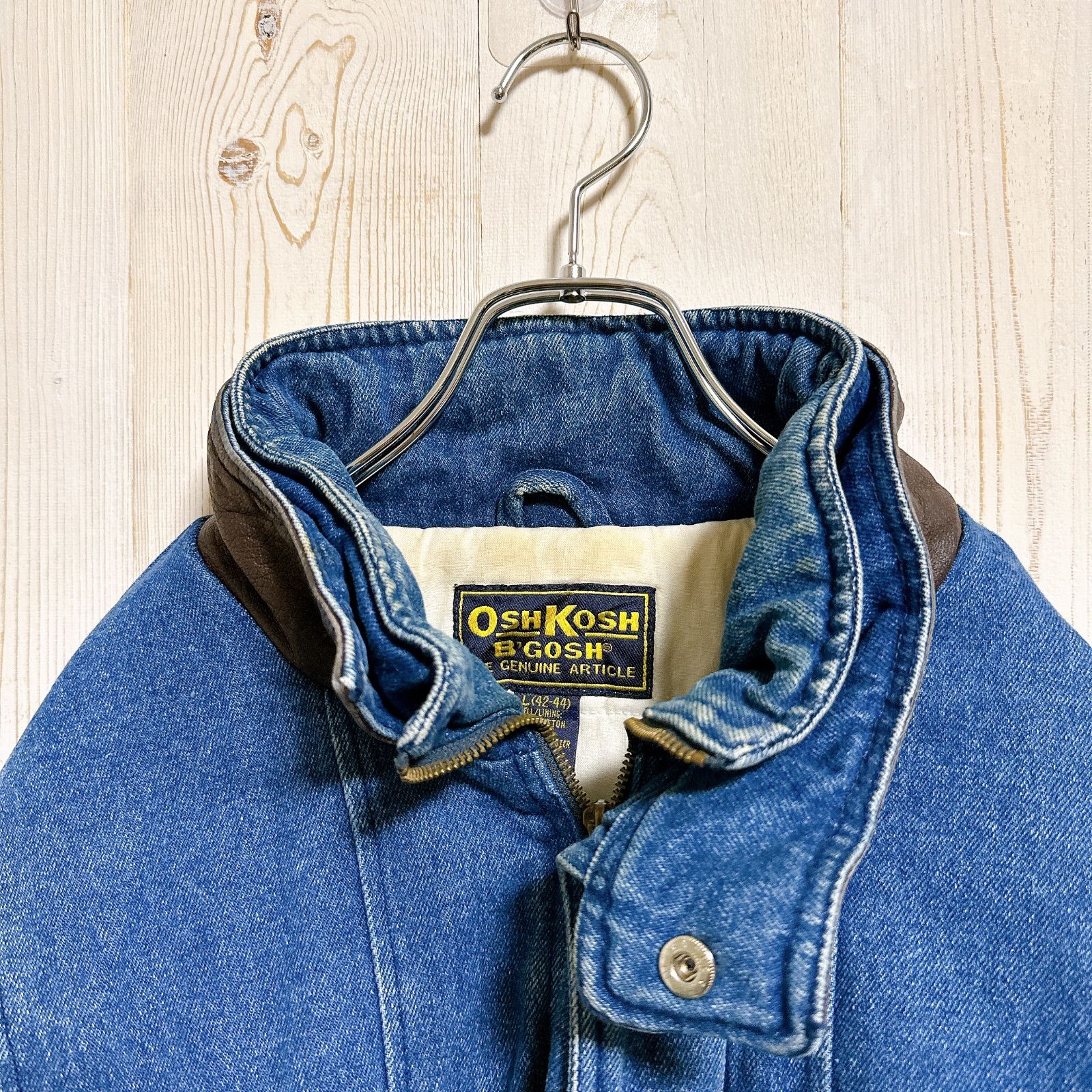90's 【OSHKOSHオシュコシュ】 デニム中綿ジャケット Lサイズ - メルカリ