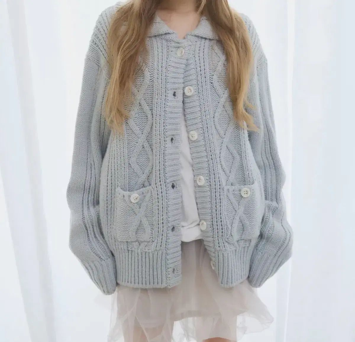 レイズミヤ Tシャツ ルーズ オーバ カーディガン