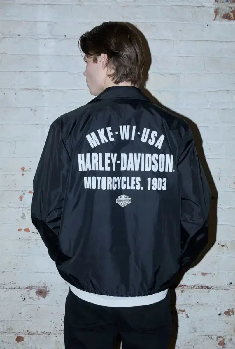 ハーレーダビッドソン ミルウォーキー コーチ ジャケット L (3) - メルカリ