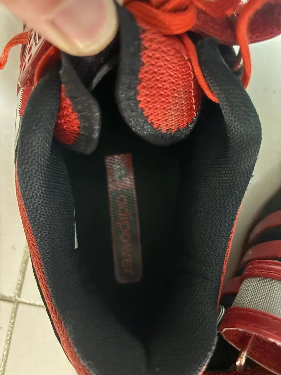  アディパワー ウエイトリフティング シューズ 275 黒赤 その他 靴