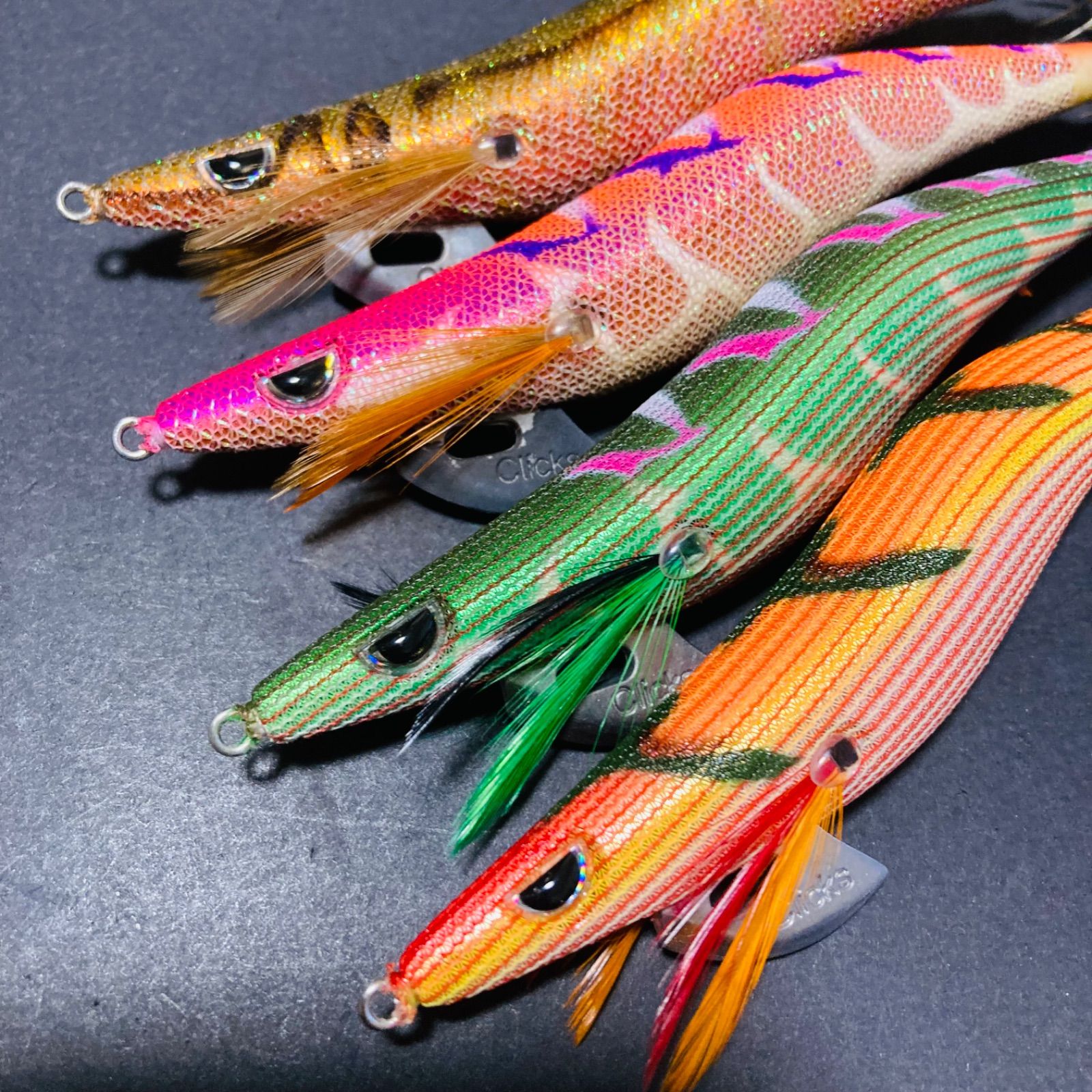 美品】 クリックス プロスペック 3.5号 クロノ 薩摩 エギ エギセット