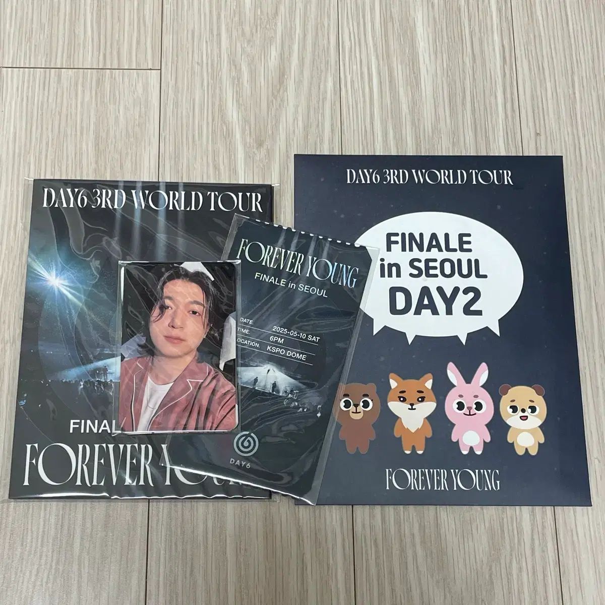 期間限定☆DAY6☆FOREVER YOUNG 特典フォトカードセット☆ DAY6（デイシックス） FOREVER YOUNG フィナーレ コンサート2日目 入場