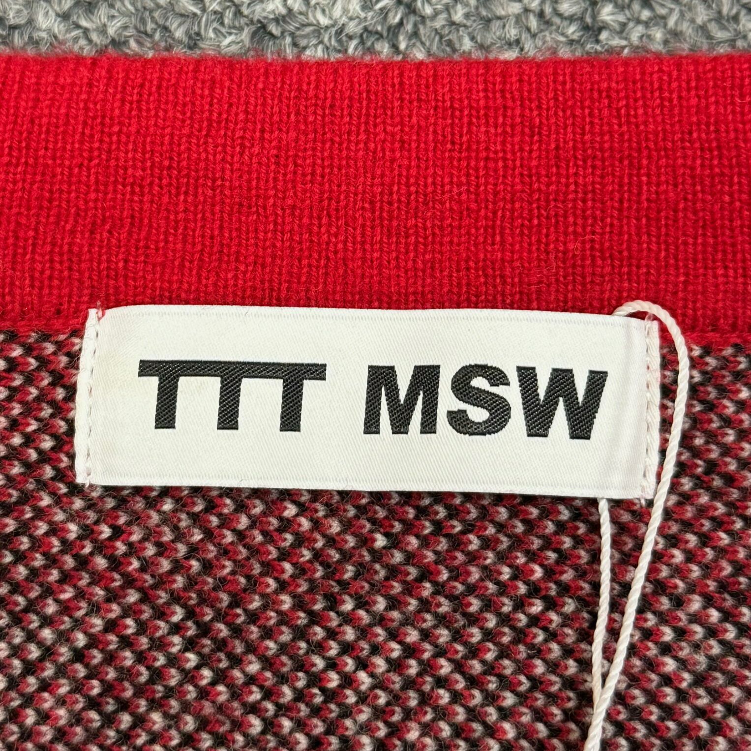 参考上代66000円 未使用 TTT_MSW 23AW Hockey knit game shirt 