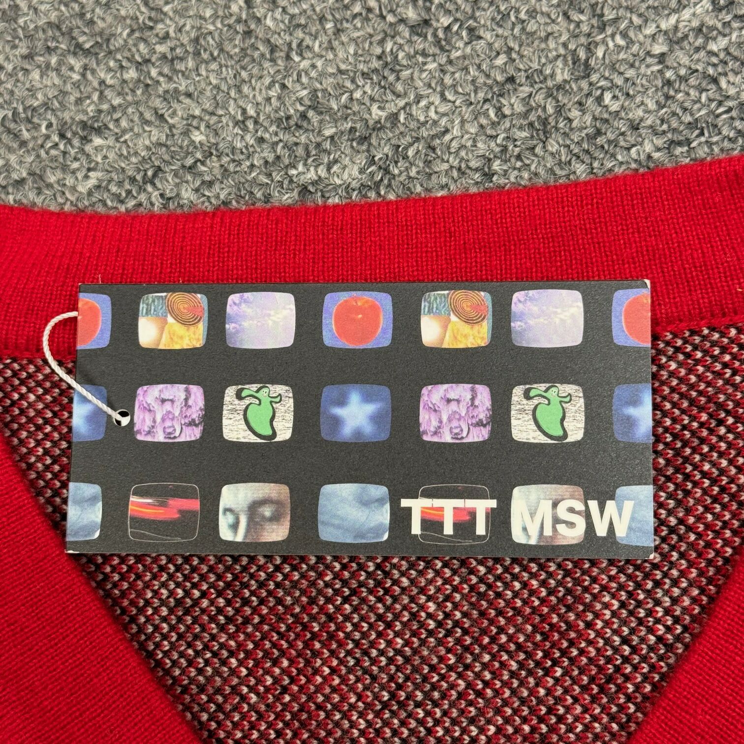 参考上代66000円 未使用 TTT_MSW 23AW Hockey knit game shirt 