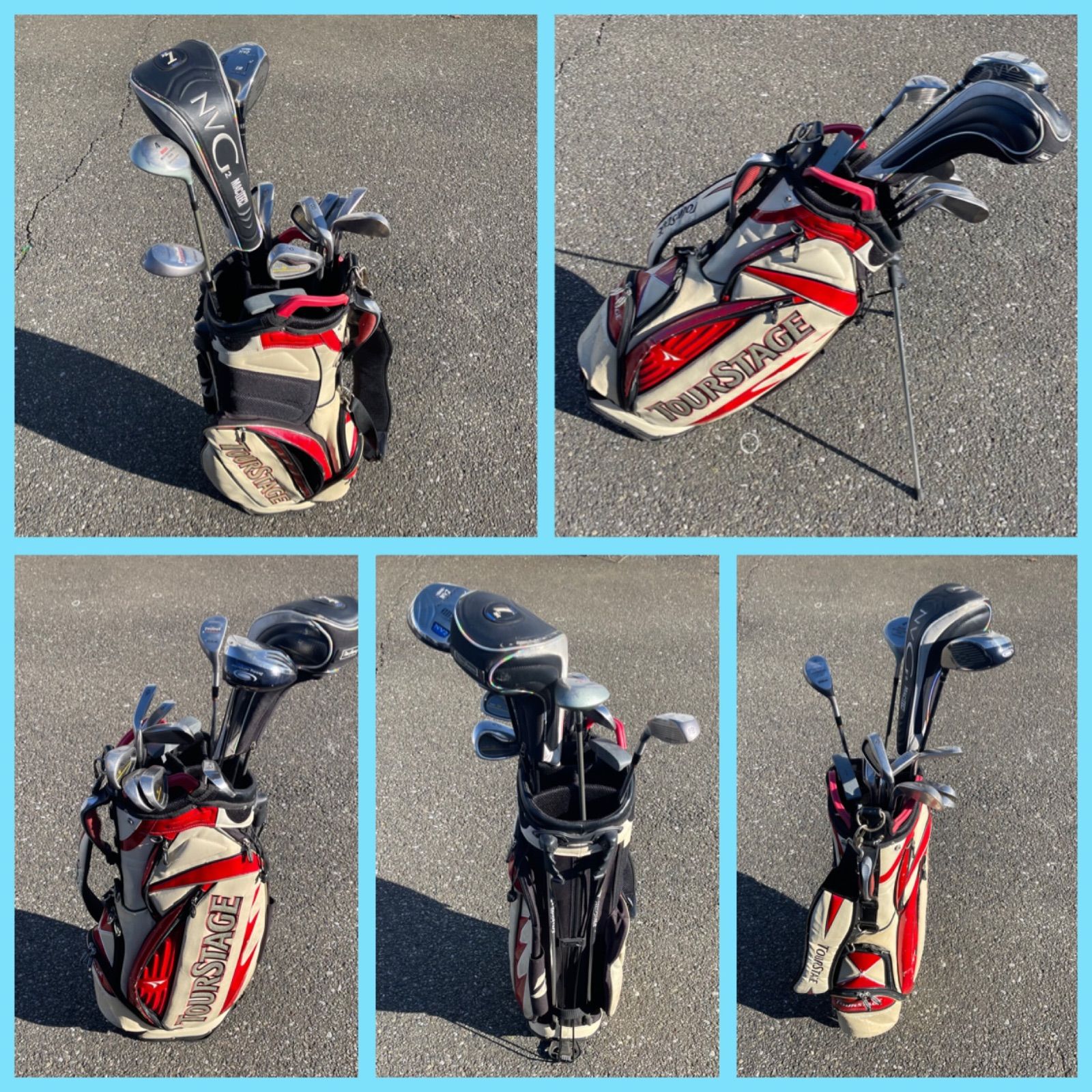 ☆57-0401-007☆マグレガー他☆メンズのフルクラブセット☆送料込み