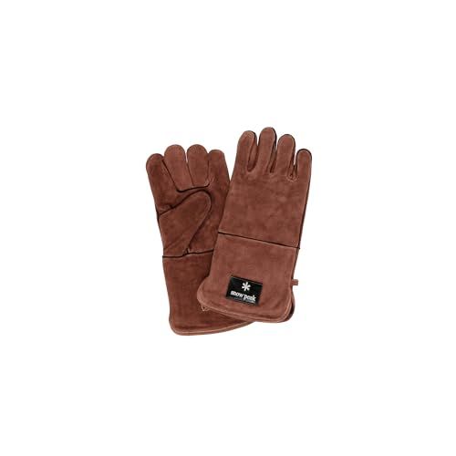 Snow Peak スノーピーク ファイヤーサイドグローブ ブラウン UG 023 BR m