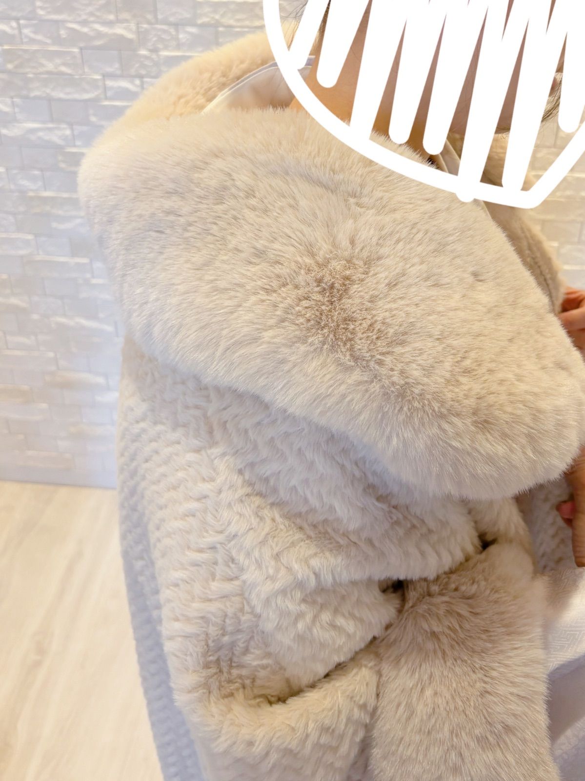 ファーケープ ポンチョ