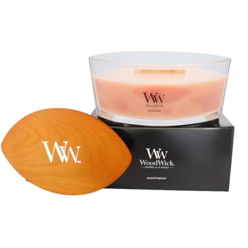 WoodWick アロマキャンドル 焚火 ウッドウィック ハースウィック キャンドル 焚き火の音がするキャンドル ギフト 女性 プレゼント 香り アロマ ユズブルームズ m