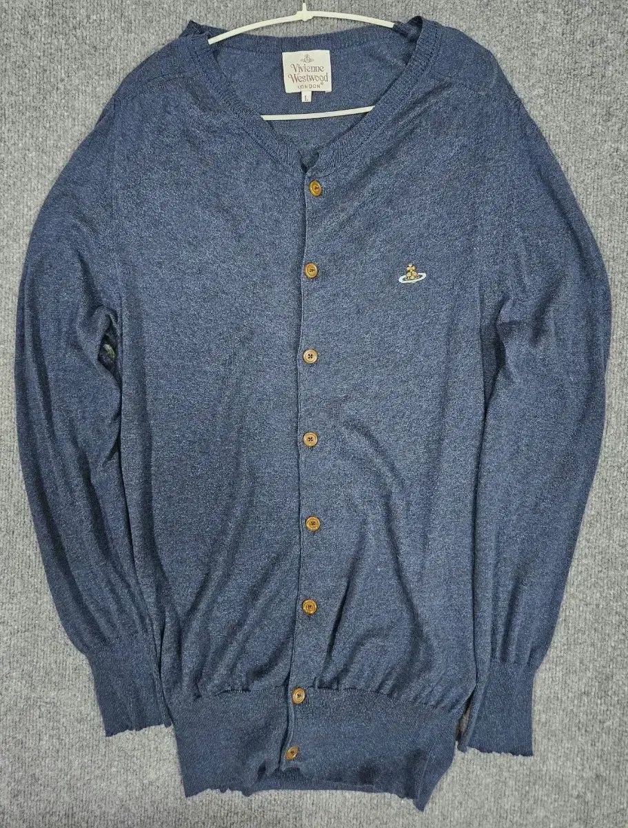 VIVIENNE WESTWOOD ヴィヴィアン ウエストウッド ネイビー カーディガン L