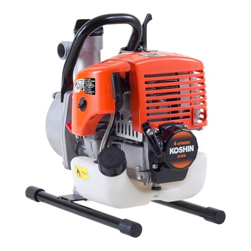 工進 KOSHIN ハイデルスポンプ SEV 25 F ミニ4サイクル エンジン 口径 mm 散水 洗浄 送水 タンク 用水 m