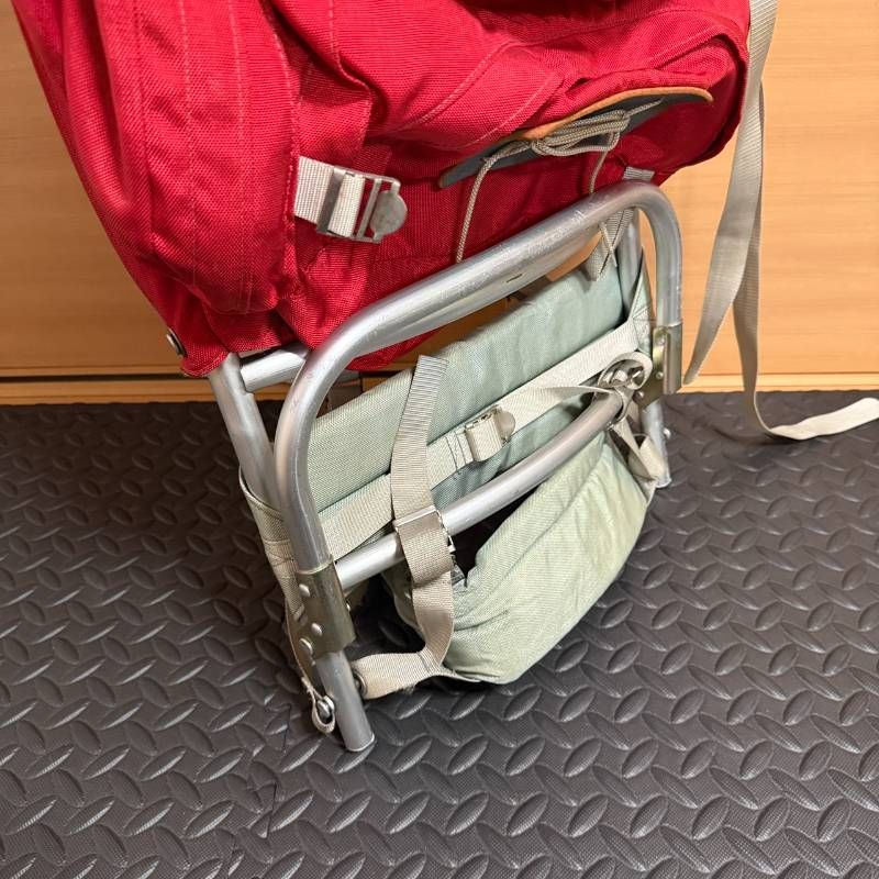  背負子 軽量 アルミ フレーム バックパック 登山 釣り アウトドア リュック 折りたたみ 冬山 雪山 ２点 バックパック ザック リュック バッグ