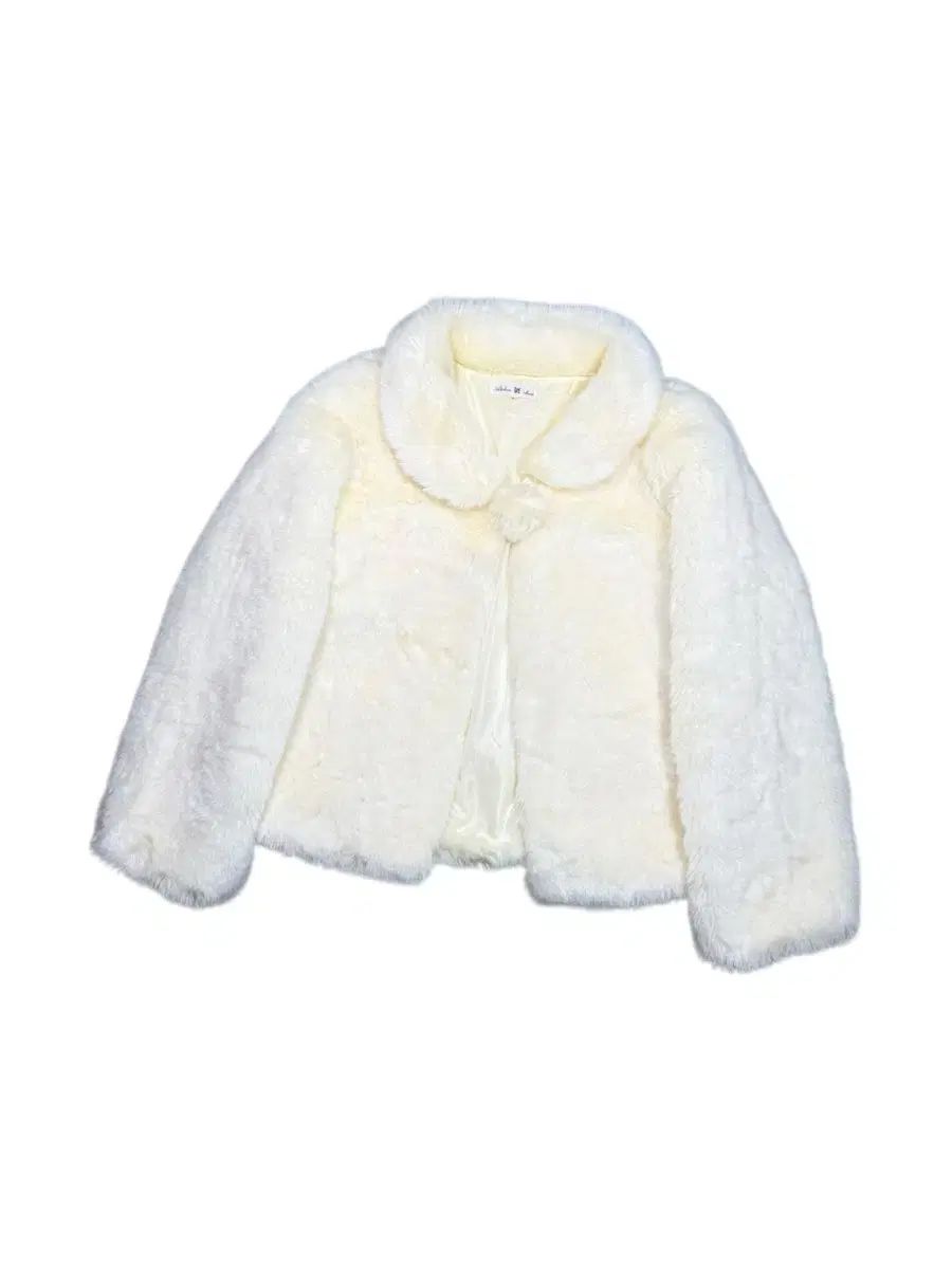 ヴィンテージ フェイクファー ケープ ジャケット