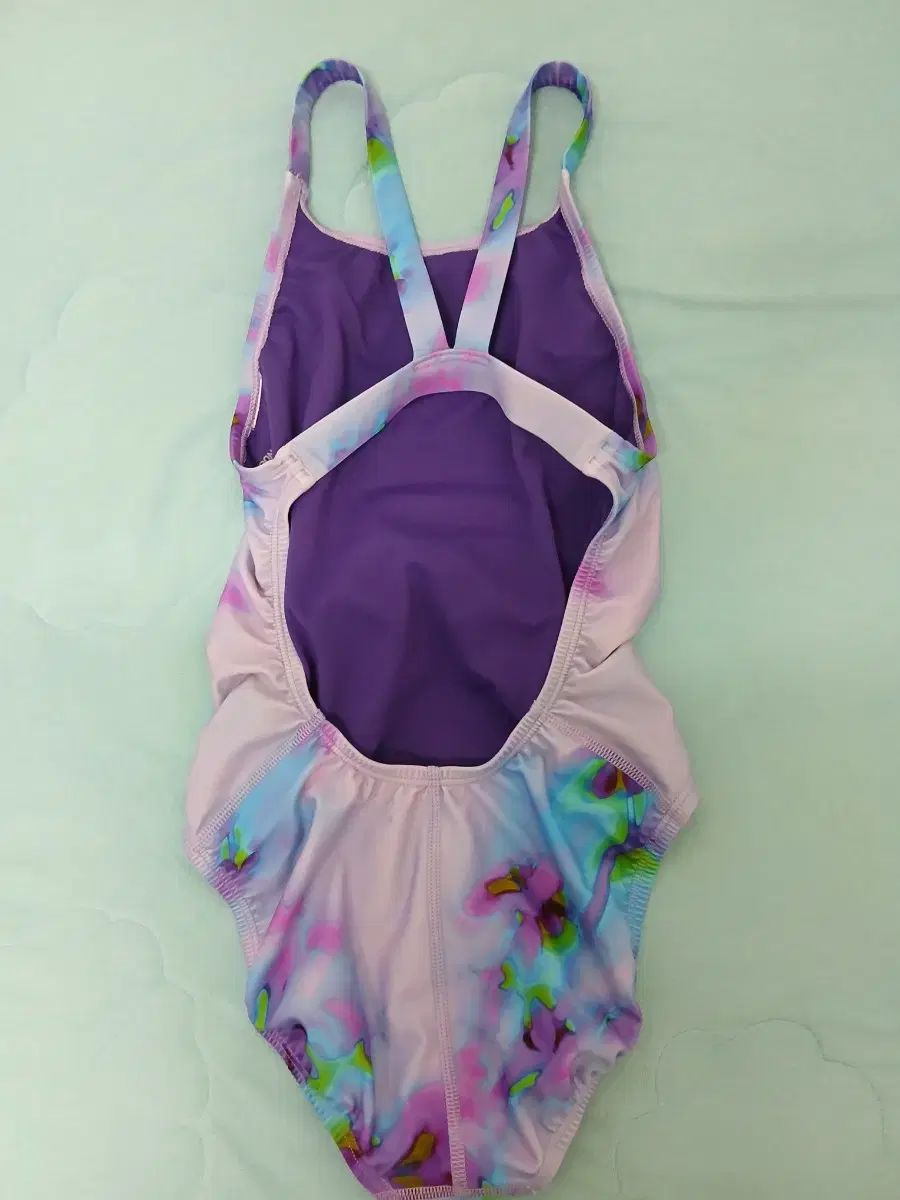 ナイキ フローラル ブラー パス バック コートパープル 30 水着