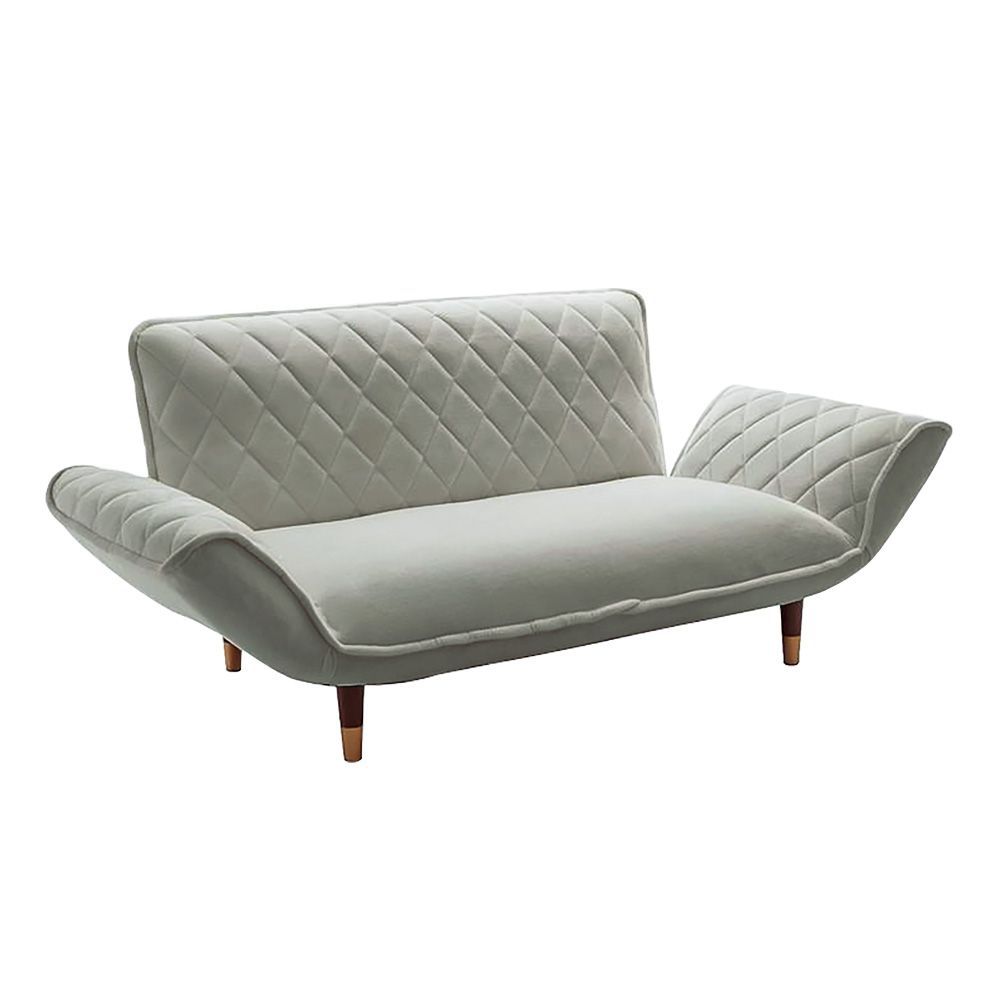 大人かわいい ダイヤモンドキルトカウチソファー 2人掛け Chammy チャミー SH 07 OKDK 2 P GYBR