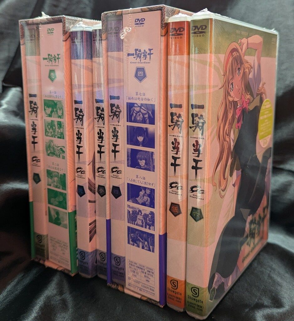 アニメDVD 一騎当千 Great Guardians 全6巻 セット