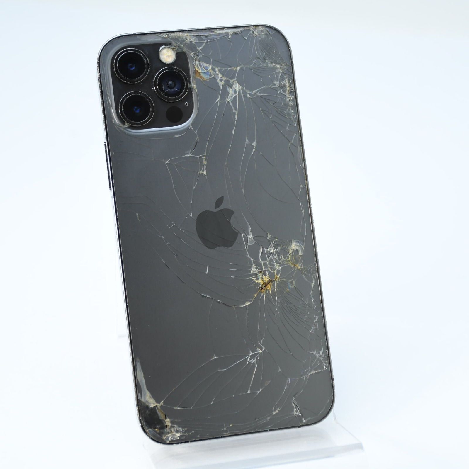 動作可＊ジャンク】 SIMフリー iPhone12 Pro 128GB グラファイト