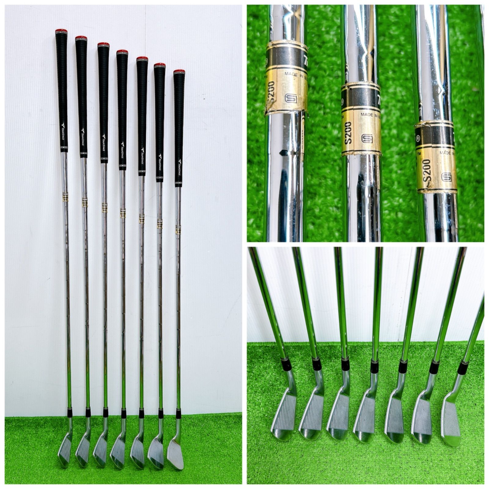 希少】ツアーステージ X-BLADE 905 MB アイアン S200 7本 ブリヂストン