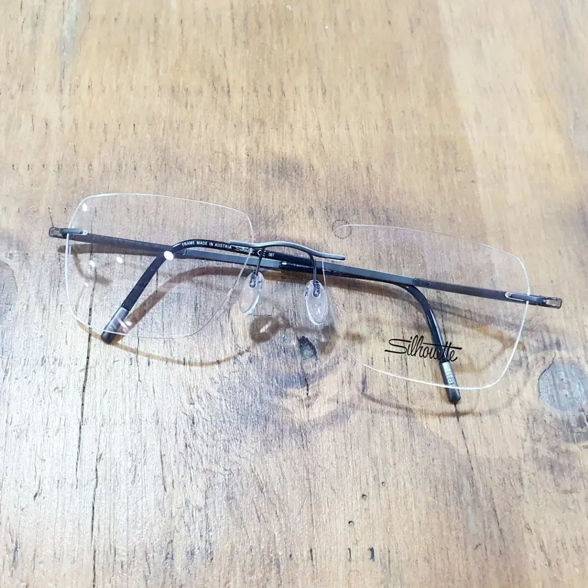 シルエットメガネ 5540 55 mm フチなし
