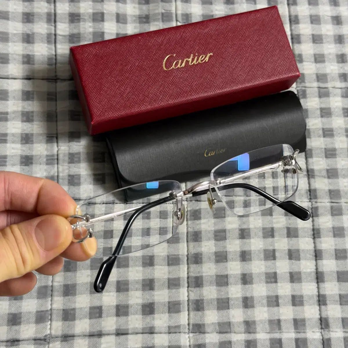 メガネ シルバー