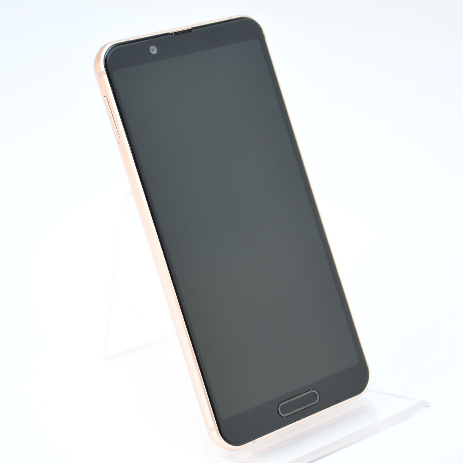 液晶美品＊電池良好】SIMフリー UQ AQUOS sense3 SHV45 ライトカッパー