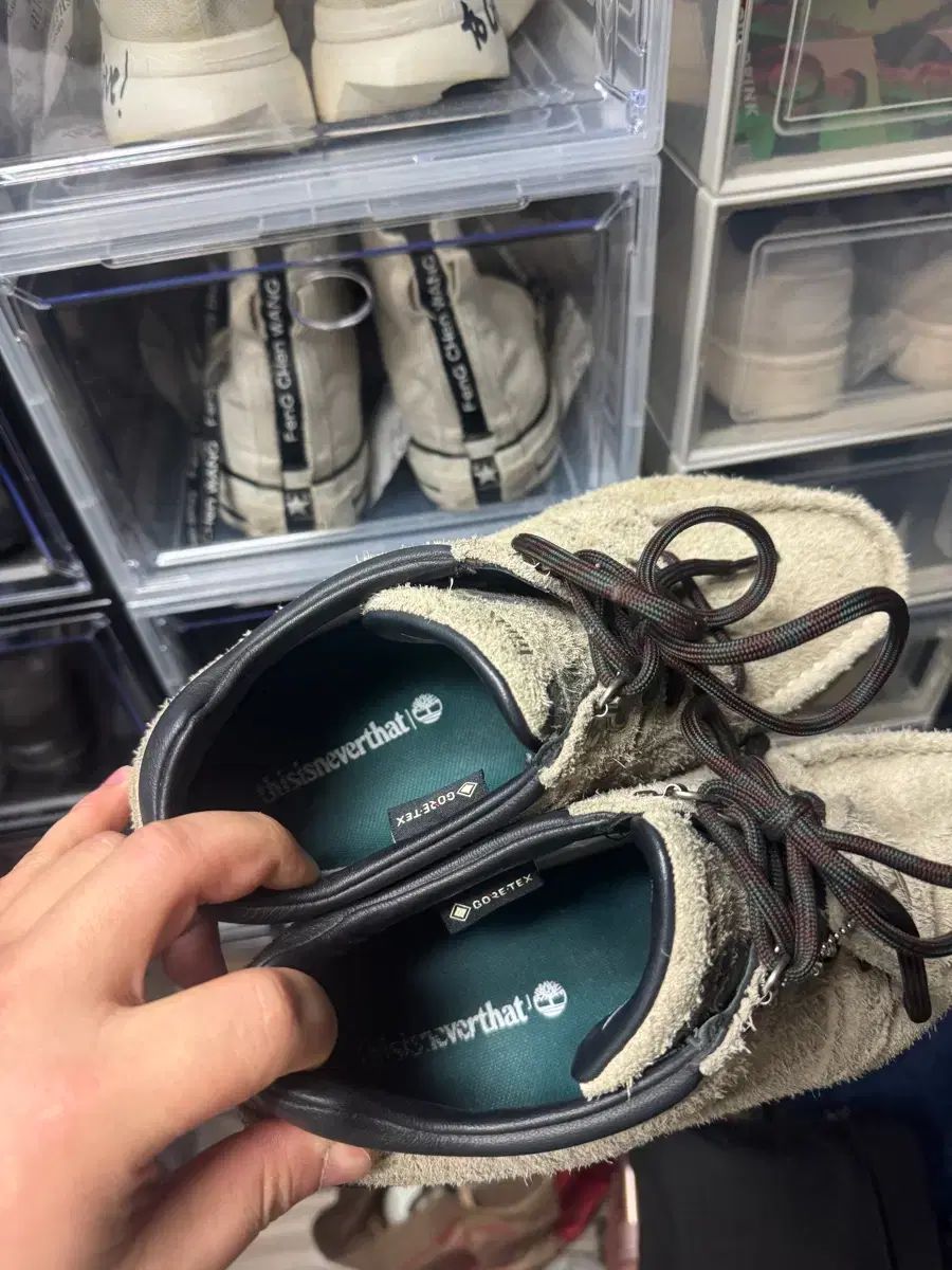  265 Timberland thisisneverthat ヘリテイジ GORE TEX® 목 토 ミッド ブーツ デザート その他 ブーツ 革靴