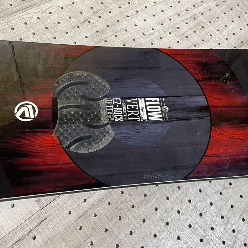 FLOW VERT EZ-ROCK 154cm メンズ スノーボード スノボ 2点 セット FLUX