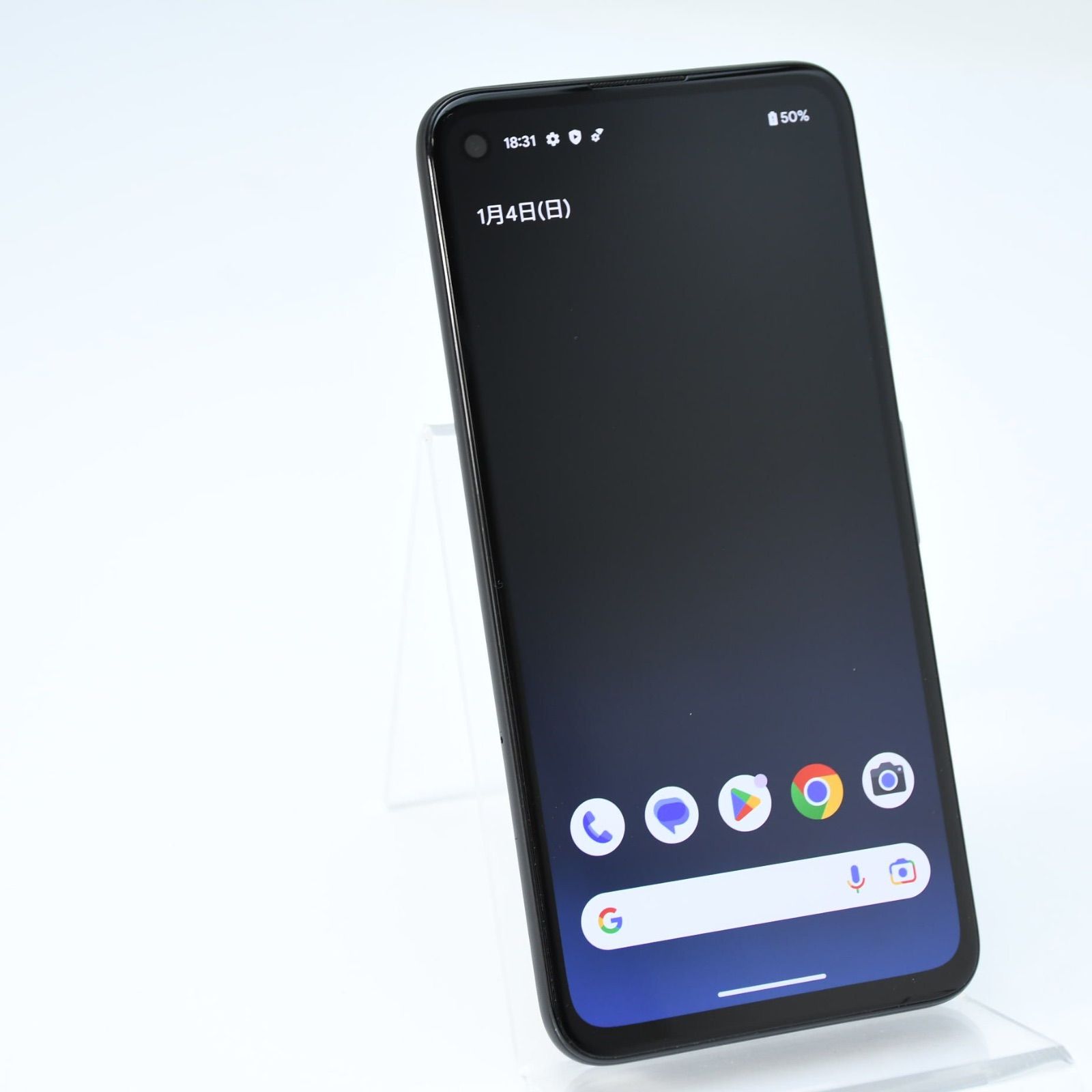 液晶美品】SIMフリー Google Pixel4a 128GB ジャストブラック 【公式通販】