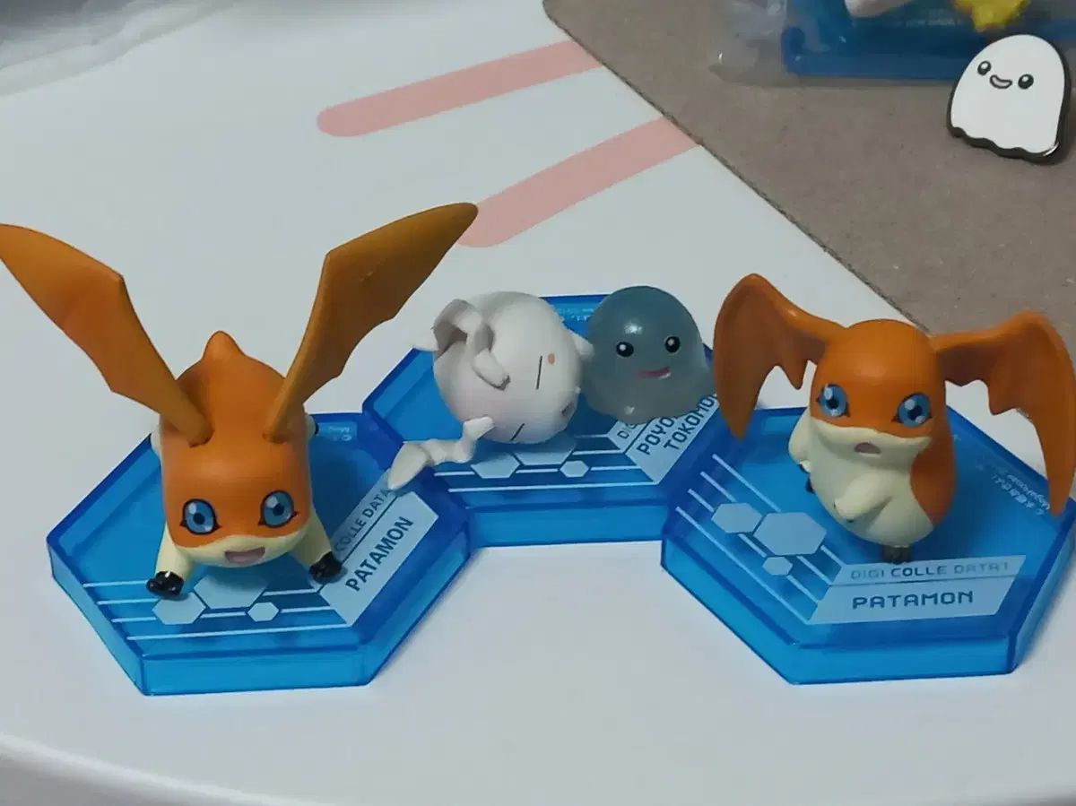 デジタルモンスター フィギュア ジココレ data 1 3 パタモン トコモン ポヨモン まとめ売り