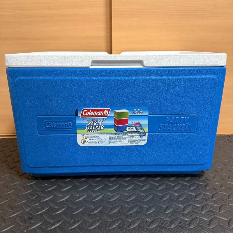 Coleman コールマン PARTY STACKER パーティースタッカー 33 QT 31リットル ブルー 青 クーラーボックス MODEL 9223 USA