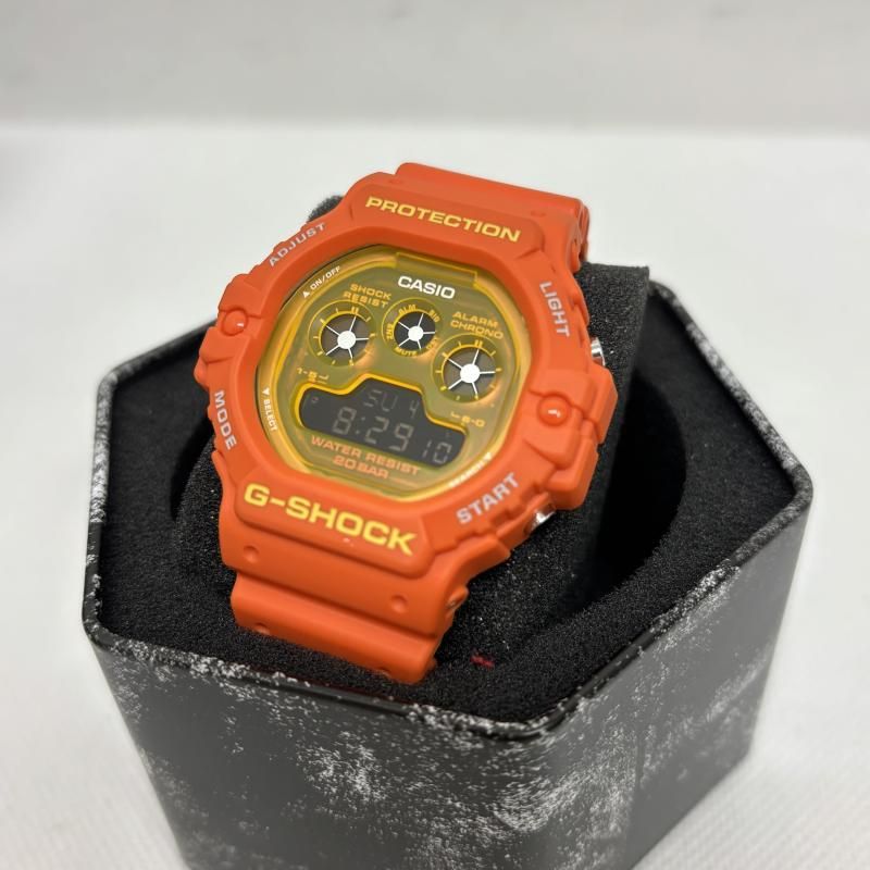ジーショック 腕時計 DW 5900 TS 4 JF オレンジ メンズ ISItems 古着