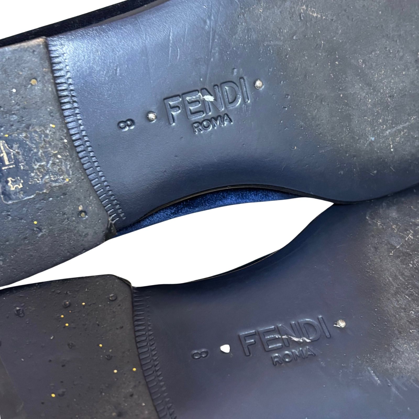 メンズローファー ネイビー