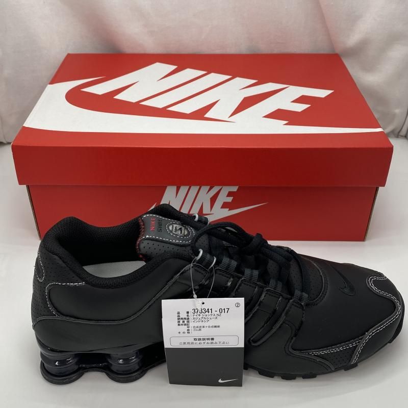  Nike Shox NZBlack Varsity Red サイズ27 cm 378341 017 黒 ナイキ 91 その他 靴