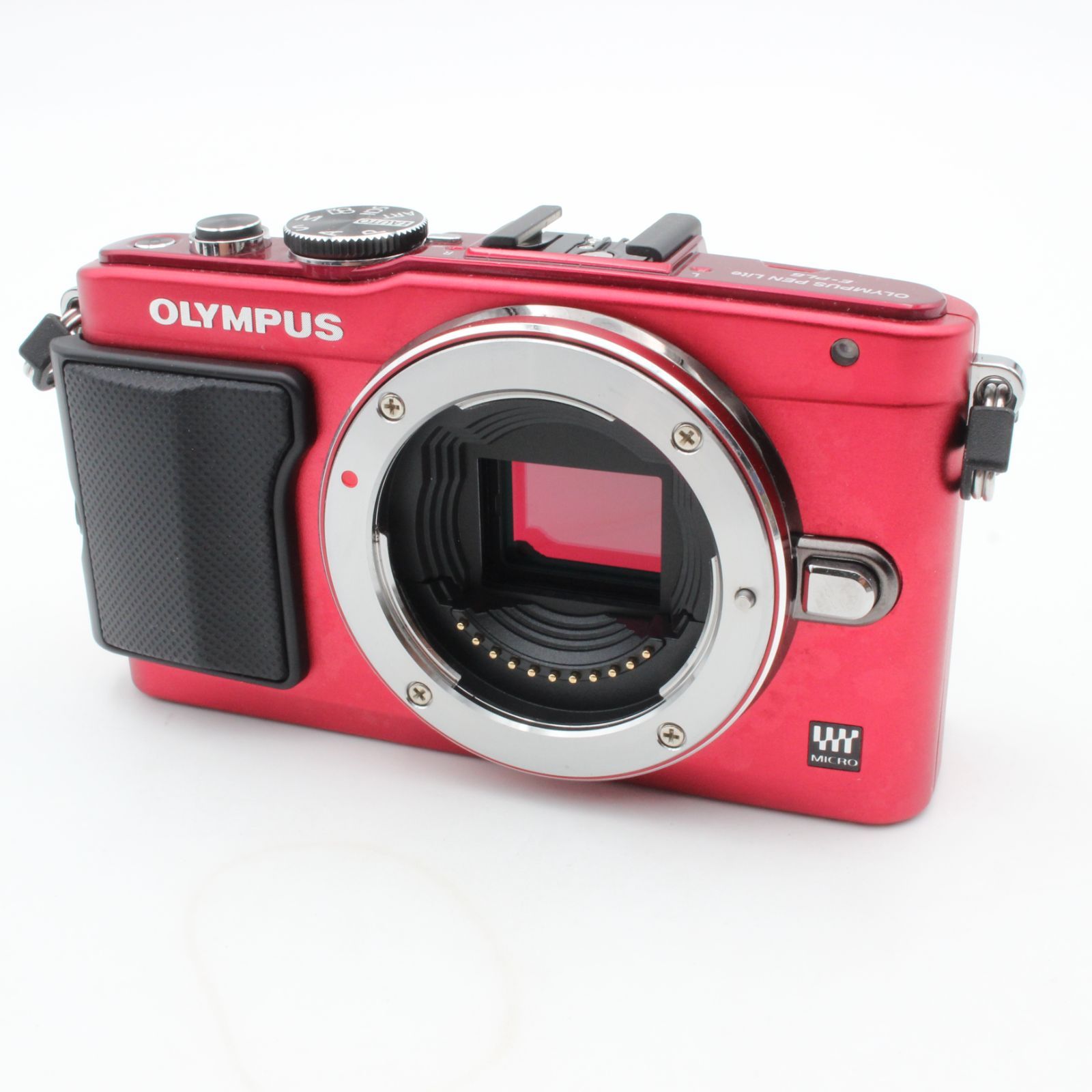 ショット数1879 OLYMPUS オリンパス PEN Lite E-PL 6 レンズキット ミラーレス一眼 カメラ 付属品付き 96003