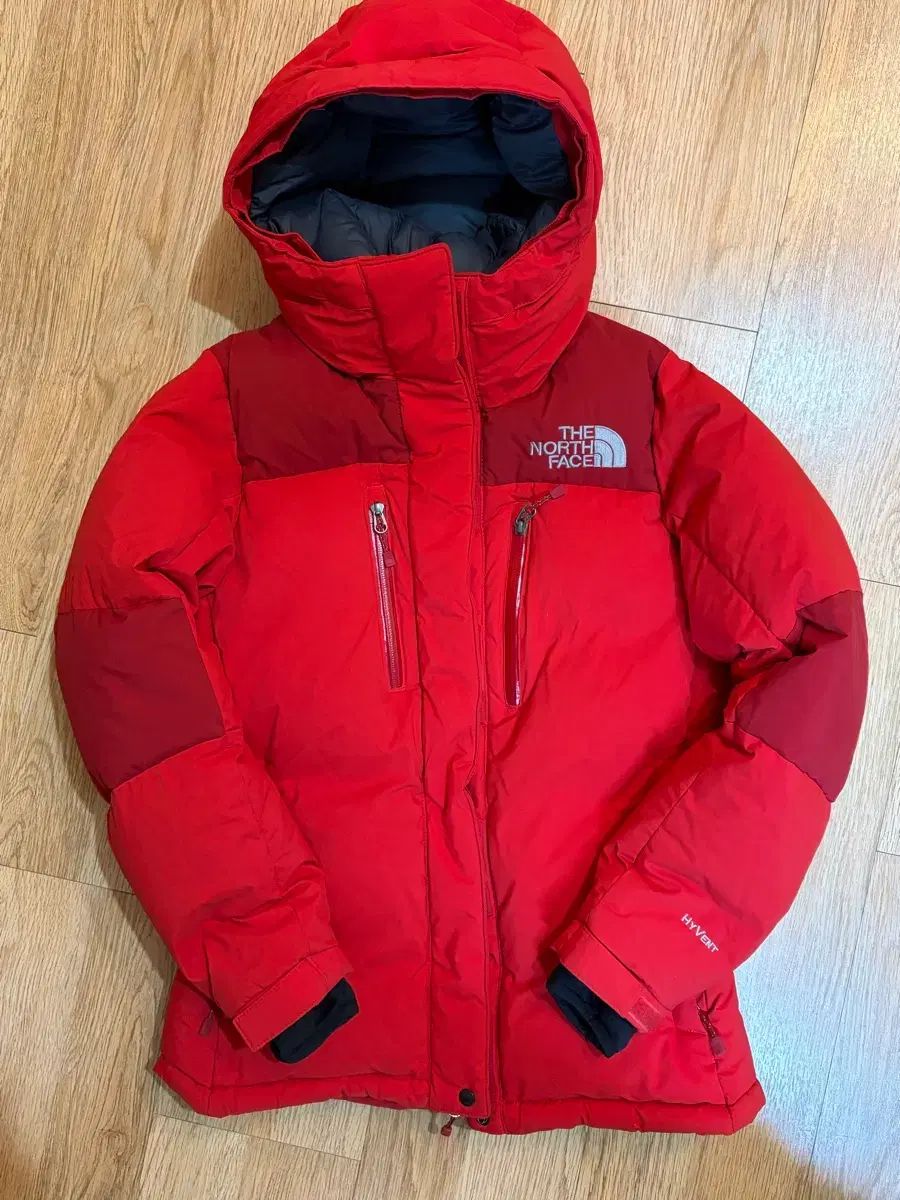 THE NORTH FACE ザノースフェイス キッズ グースダウン 必須アイテム ハイベント ダウン 85 M 状態 A級