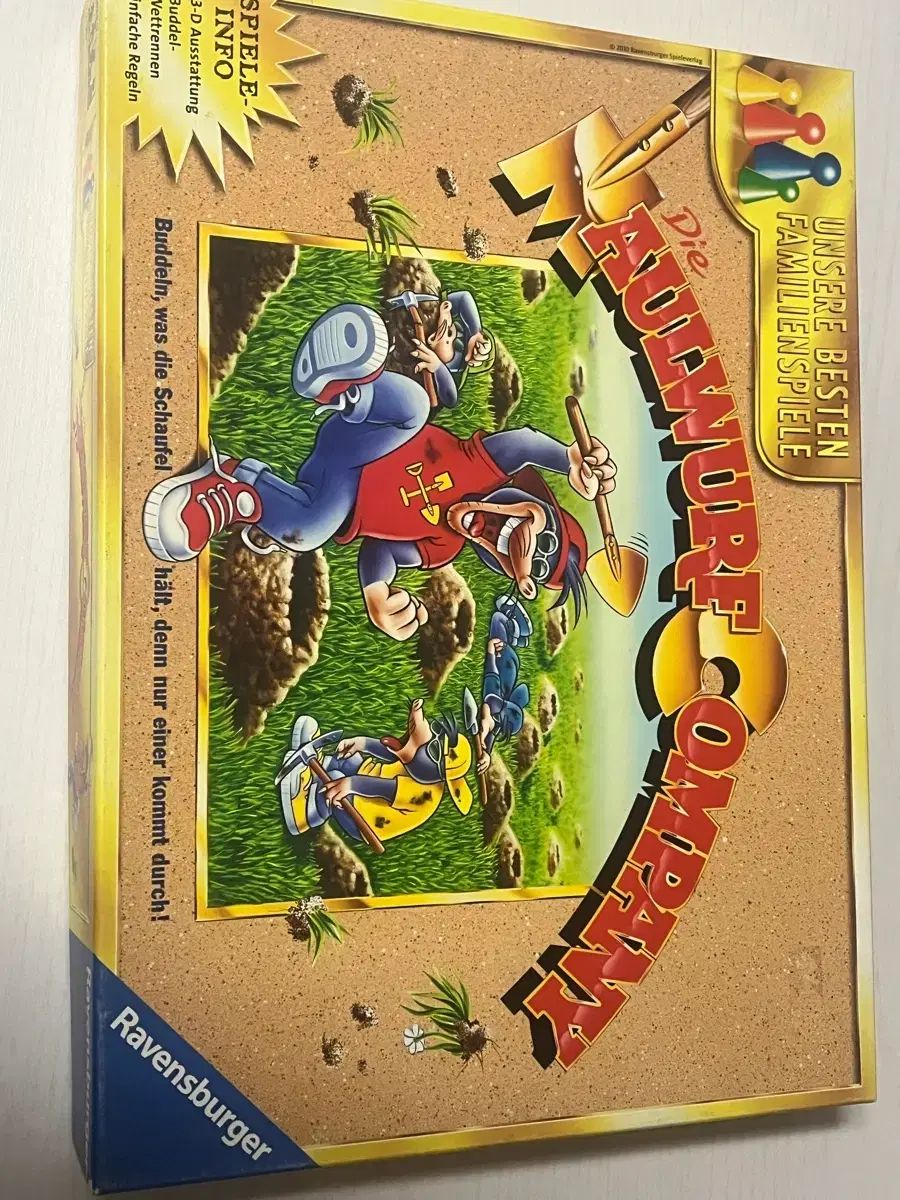 ボードゲーム ラビンスブルガー モグラ掘り ドイツ