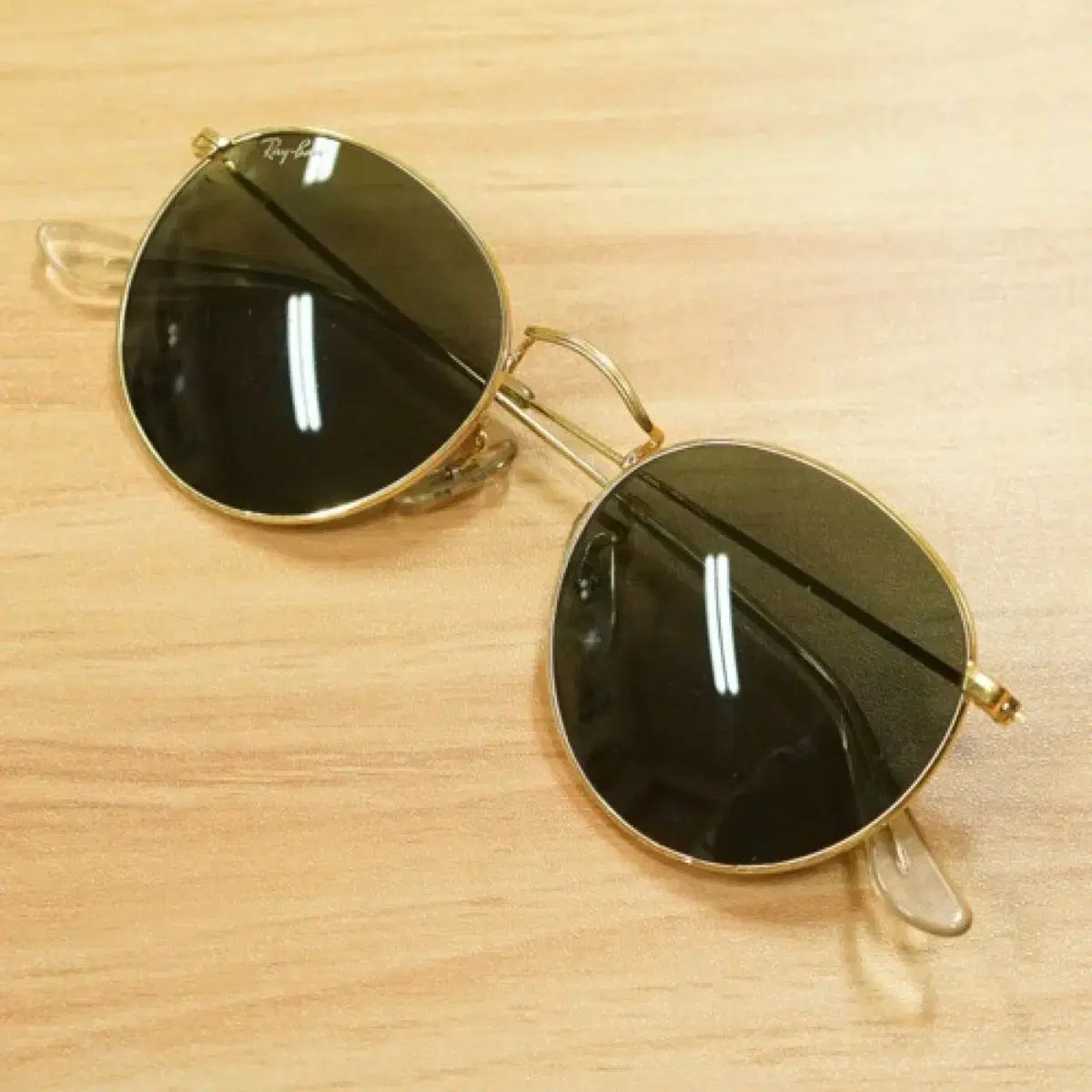 70年代 レイバン g 15 24 kgp ラウンド フレーム エビエーター サングラス