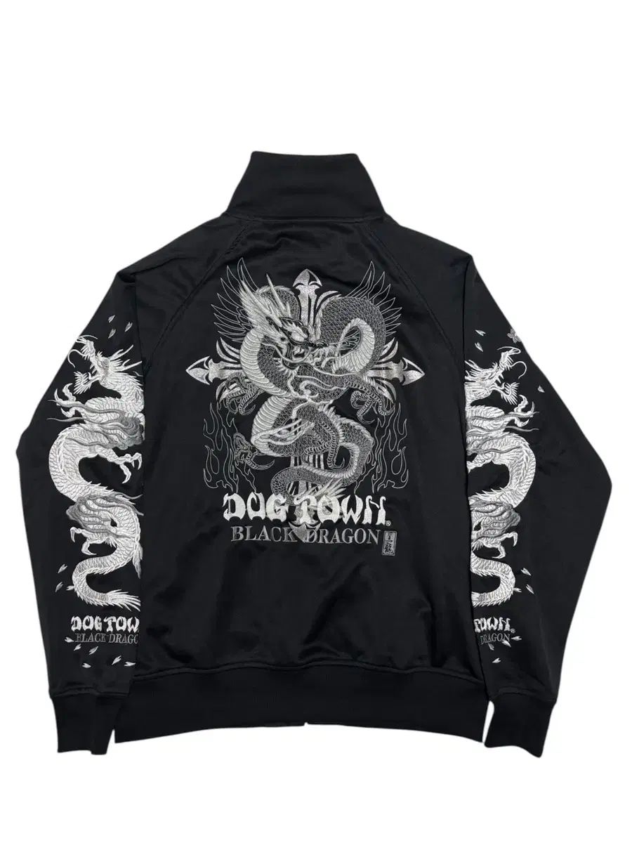 Dogtown ドッグタウン ブラック Dragon ドラゴン 刺繍 トラック